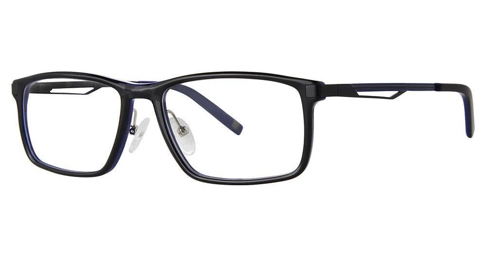Shaquille O'Neal SO199Z Eyeglasses - Black White - view 6